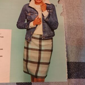 TALBOTS A-LINE SKIRT 12